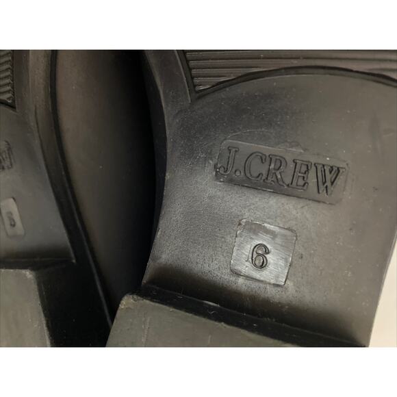 J Crew Chelsea Rain Boots Navy Size 6 Flaw - Picture 8 of 8